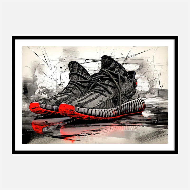 Yeezy Boost 350 Sneakers 2 Wall Art