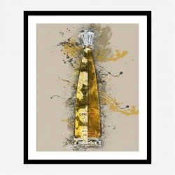 Cincoro Resposado Tequila Abstract Art Print