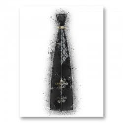 Cincoro Extra Añejo Tequila Abstract Art Print