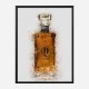Qui Platinum Extra Tequila Abstract Art Print