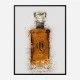 Qui Platinum Extra Tequila Abstract Art Print