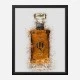 Qui Platinum Extra Tequila Abstract Art Print