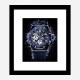 AP Offshore in Blue Abstract Art Print