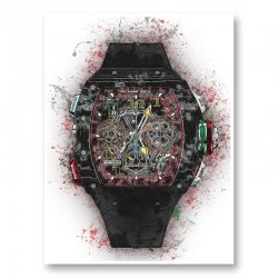 RM 65 Watch Abstract Art Print