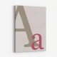Letter A Wall Art Print