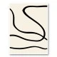 Black Lines 01 Wall Art Print