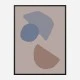 Organic Shapes 03 Wall Art Print