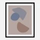Organic Shapes 03 Wall Art Print