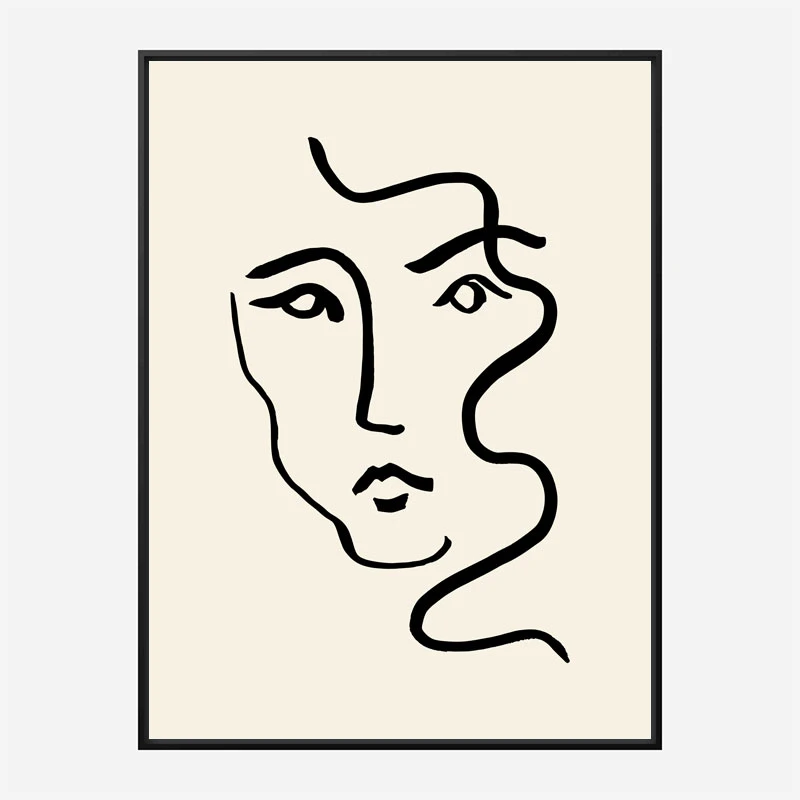 Portrait 01 Wall Art Print