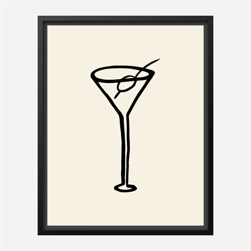 Shaken, Not Stirred Wall Art Print