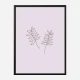 Two Twigs Wall Art Print