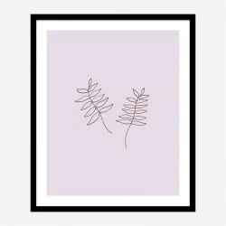 Two Twigs Wall Art Print