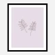 Two Twigs Wall Art Print