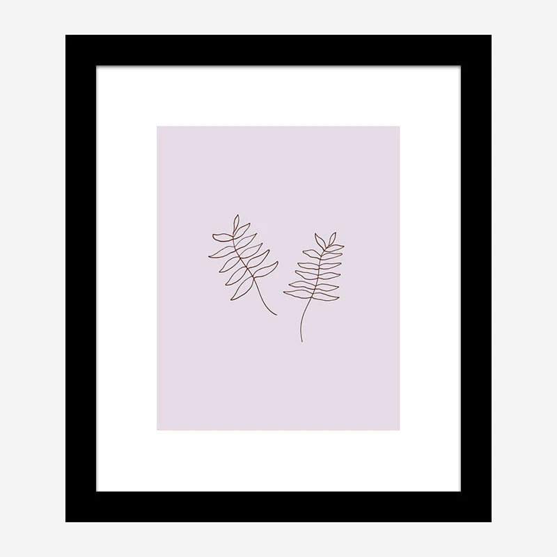 Two Twigs Wall Art Print