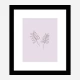 Two Twigs Wall Art Print