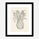 Vase Sketch Wall Art Print