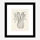 Vase Sketch Wall Art Print
