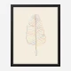 Banana Rainbow Leaf Wall Art Print