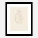 Banana Rainbow Leaf Wall Art Print