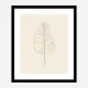 Banana Rainbow Leaf Wall Art Print