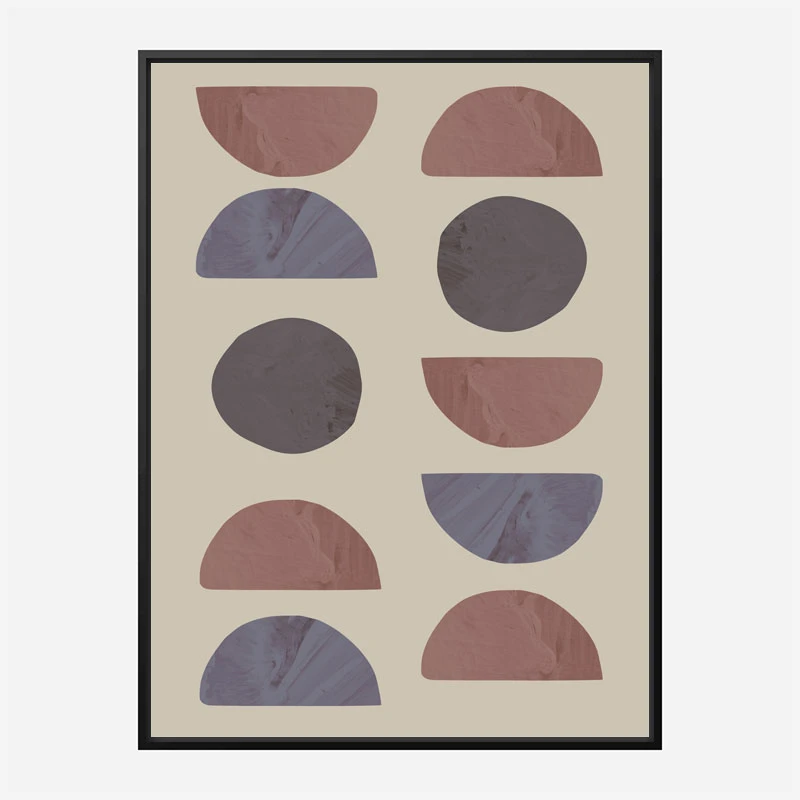 Collage 04 Sand Wall Art Print