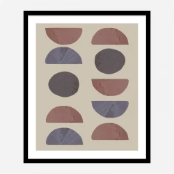 Collage 04 Sand Wall Art Print