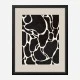 Giraffe Sand Wall Art Print