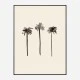 Palm Trees Ink Wall Art Print