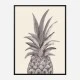 Ink Pineapple Wall Art Print