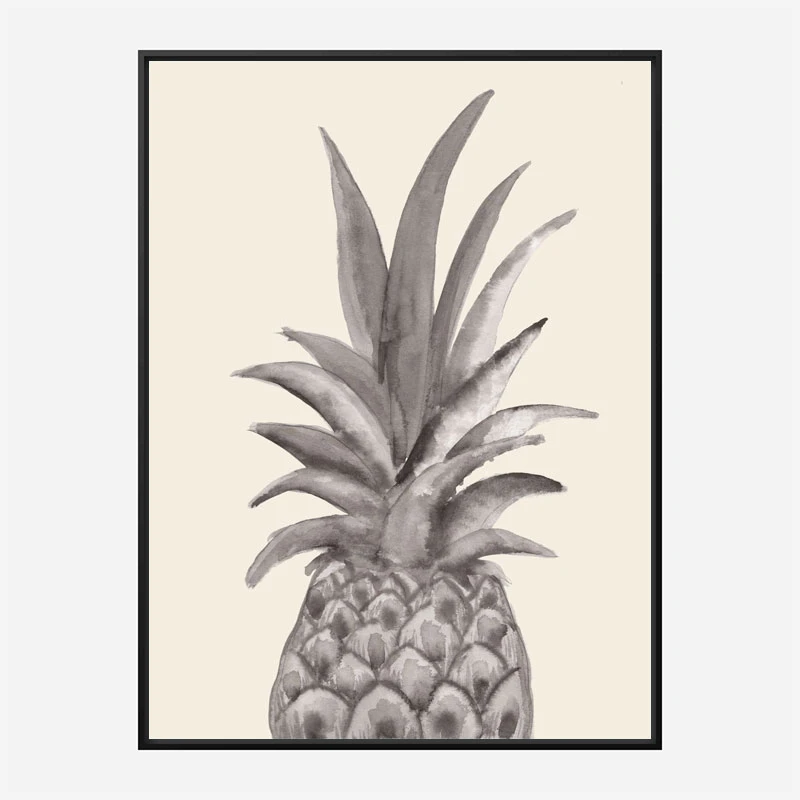 Ink Pineapple Wall Art Print