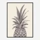 Ink Pineapple Wall Art Print