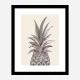 Ink Pineapple Wall Art Print