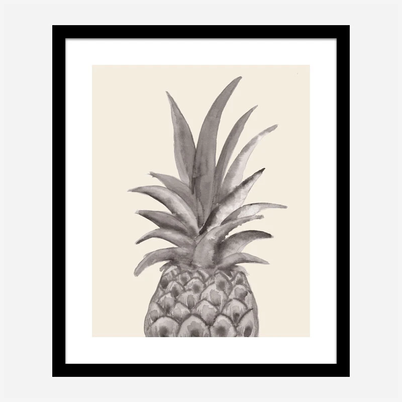 Ink Pineapple Wall Art Print