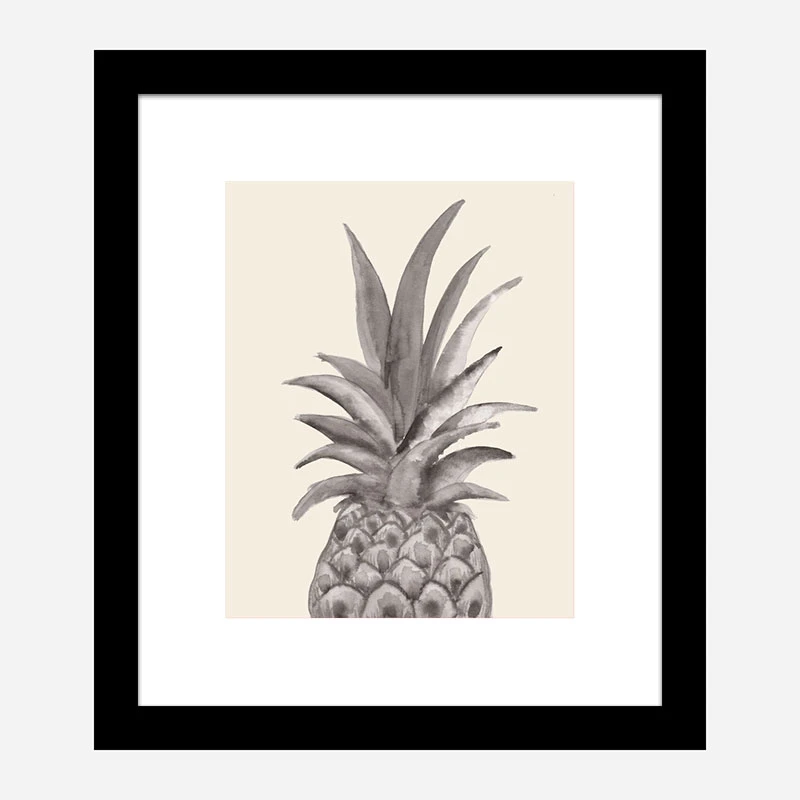 Ink Pineapple Wall Art Print