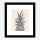 Ink Pineapple Wall Art Print