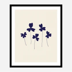 Blue Sorrel Wall Art Print