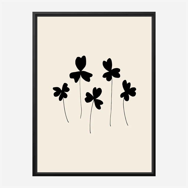 Black Sorrel Wall Art Print