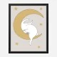 The Rabbit Wall Art Print