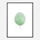 Single Leaf Wall Art Print