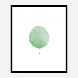 Single Leaf Wall Art Print