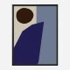 Color Blocks 02 Blue Wall Art Print