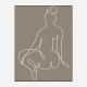 Sitting Down 02 Wall Art Print