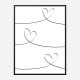 One Line 02 Wall Art Print