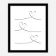 One Line 02 Wall Art Print