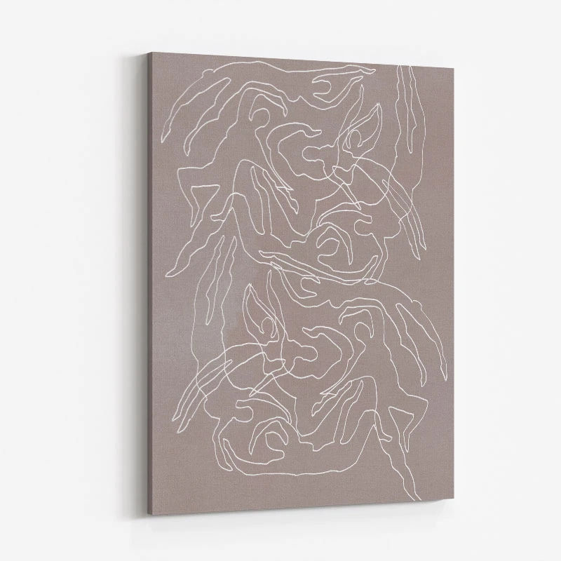 Swimmers Wall Art Print