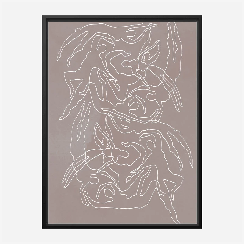 Swimmers Wall Art Print