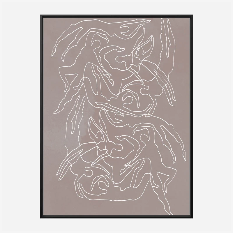 Swimmers Wall Art Print