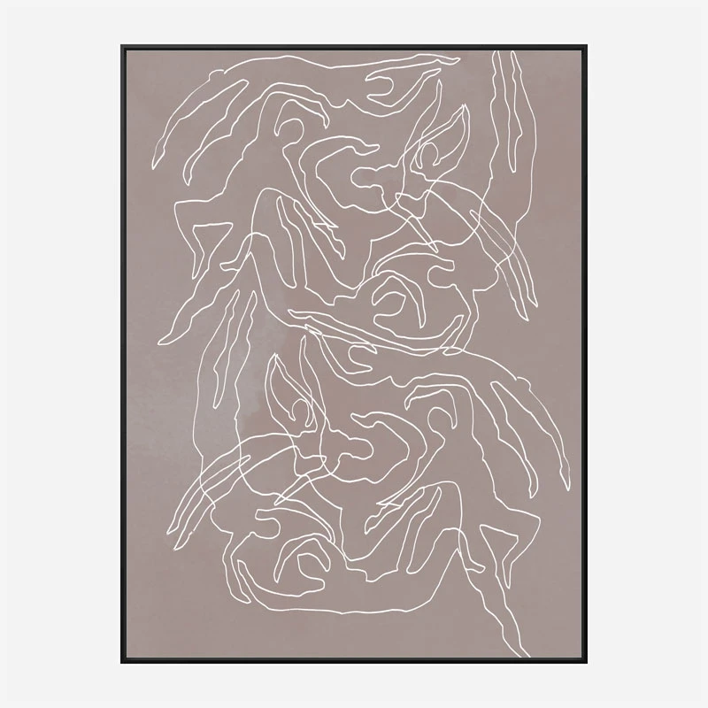Swimmers Wall Art Print