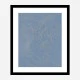 Blue Swimmers Wall Art Print