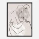 The Hug Wall Art Print